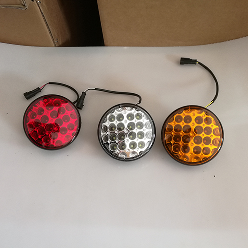 HC-B-2703 COLORFUL SMALL ROUND LED REAR LAMP FOR BUS AND TRUCK DIA130MM