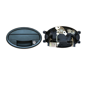 HC-B-10027-3 Universal Bus Luggage Warehouse Lock Aluminum Alloy Black